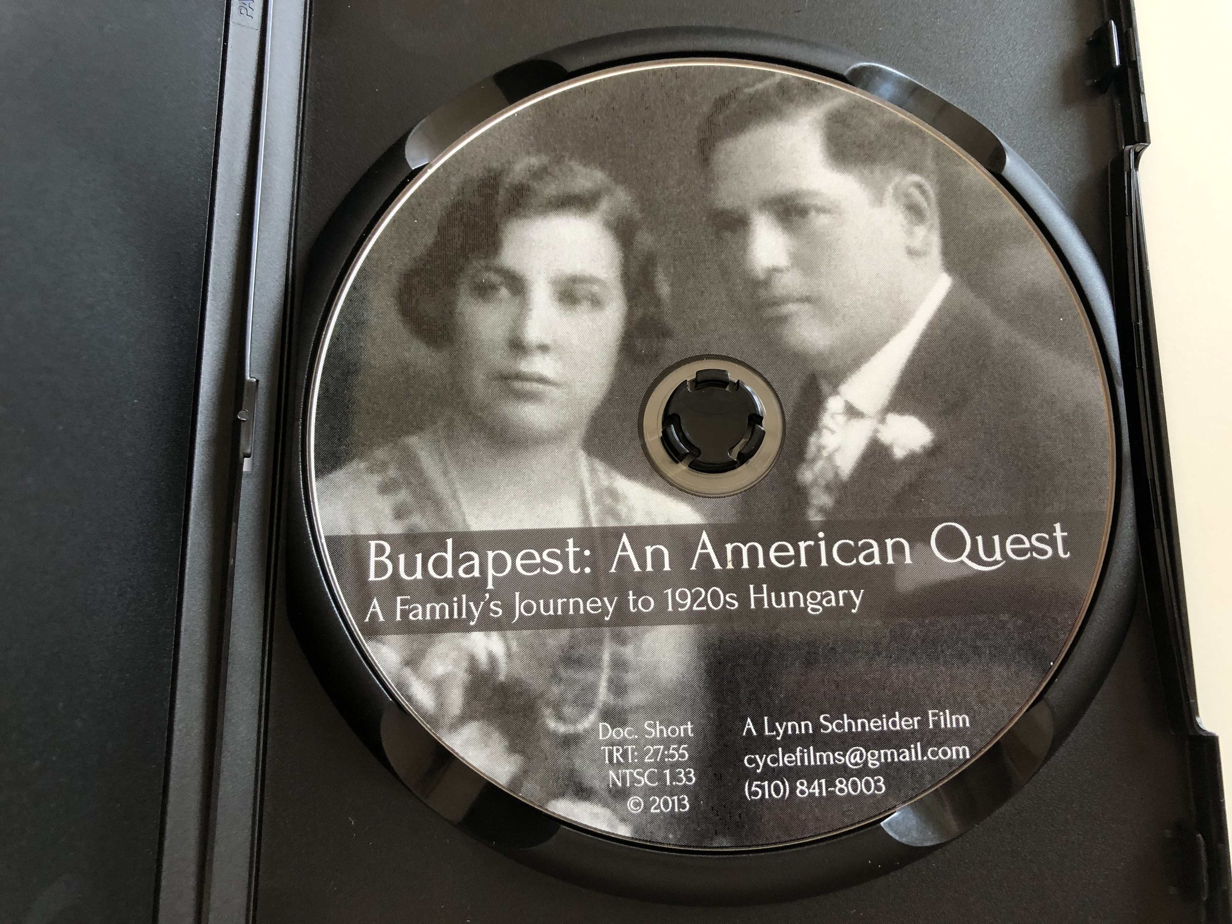 Budapest An American Quest DVD 2013 1.JPG